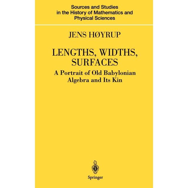 Sources and Studies in the History of Mathematics and Physic Lengths