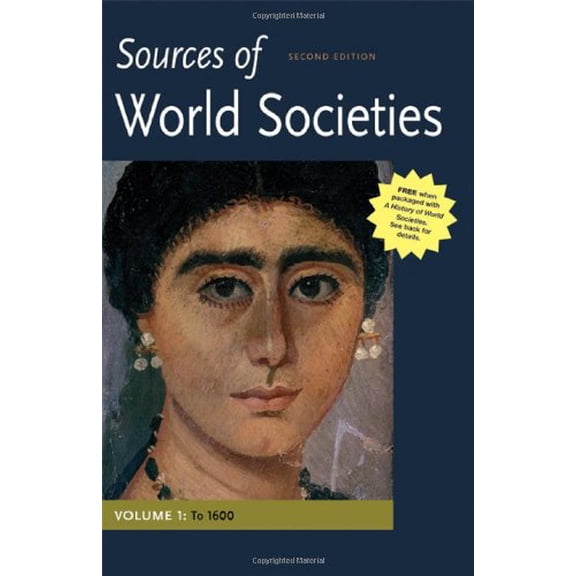 Pre-Owned Sources of World Societies, Volume I: To 1600