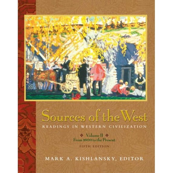 Pre-Owned Sources of the West: Readings in Western Civilization, Volume II (Paperback) 0321105516 9780321105516