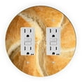 thumbnail image 1 of Sourdough Bread Design - Light Switch & Outlet Plate Cover - Double GFI, 1 of 1