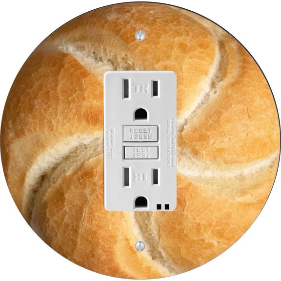 Sourdough Bread Design - Light Switch & Outlet Plate Cover - GFI