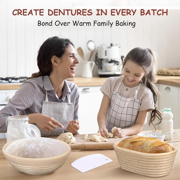 Sourdough Bread Starter Kits Banneton Sourdough Bread Making Tools Kit, Banneton