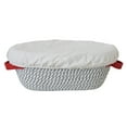 thumbnail image 1 of Cotton Rope Banneton Bread Basket - Oval Proofing Basket with Liners for Sourdough, Artisan Bread Baking Supplies, Gift for Bakers & Bread Makers, 1 of 5