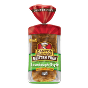 Canyon Bakehouse Gluten Free Sourdough-Style Bread, Whole Grain Gluten Free Bread, Fresh,15 oz Loaf