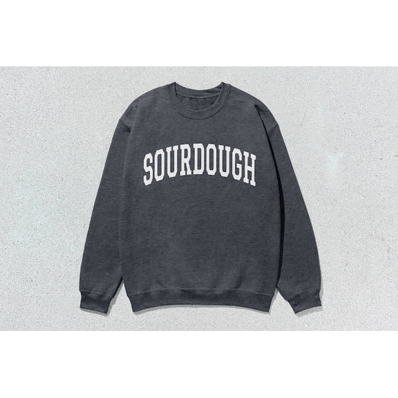 Sourdough Sweatshirt Collegiate Crewneck Sweater Unisex