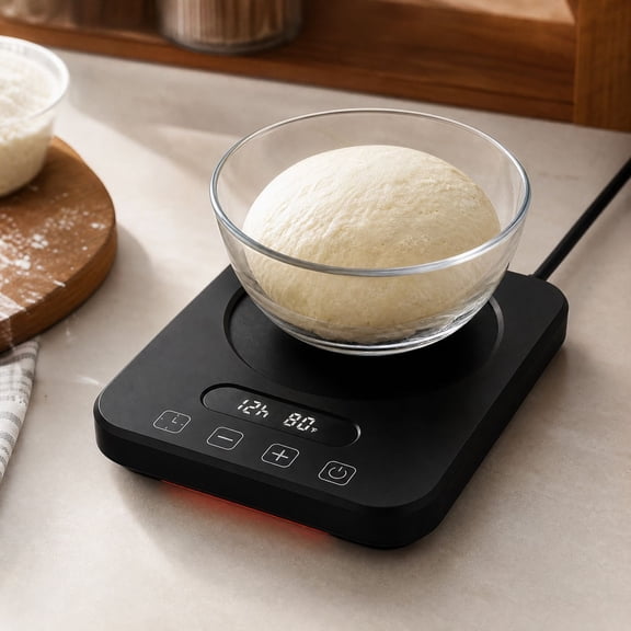 Sourdough Warmer with Timer Temp Control, Dough Proofing Station for Home Baking, Bread Making, Yogurt Fermentation, Kitchen Countertop and Professional Baker Starter Kit
