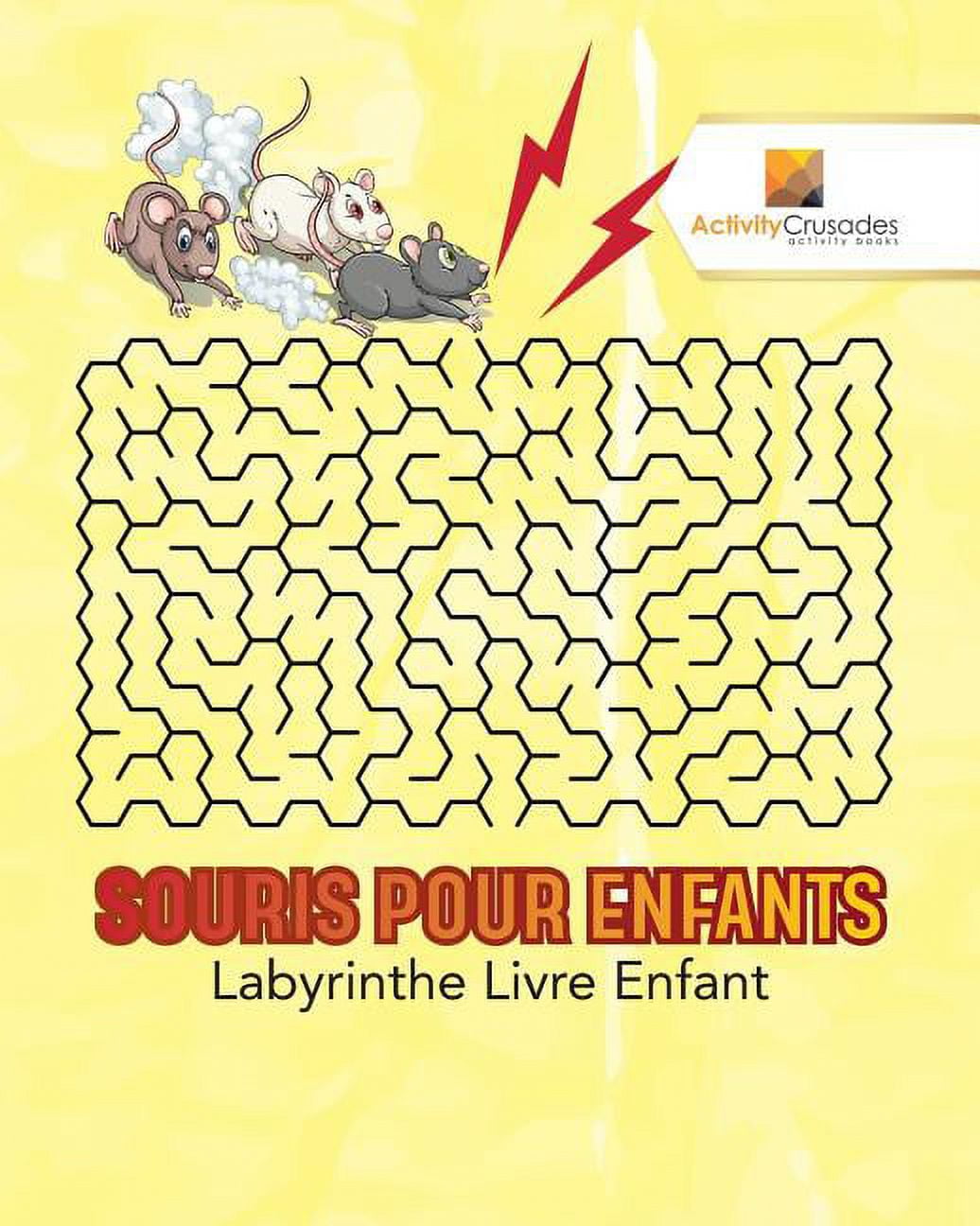 Souris Pour Enfants: Labyrinthe Livre Enfant, (Paperback)