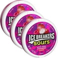 thumbnail image 1 of Sours Berry Ice Breakers Mints Tin, 3 Pack (1.5 oz Each), 1 of 5