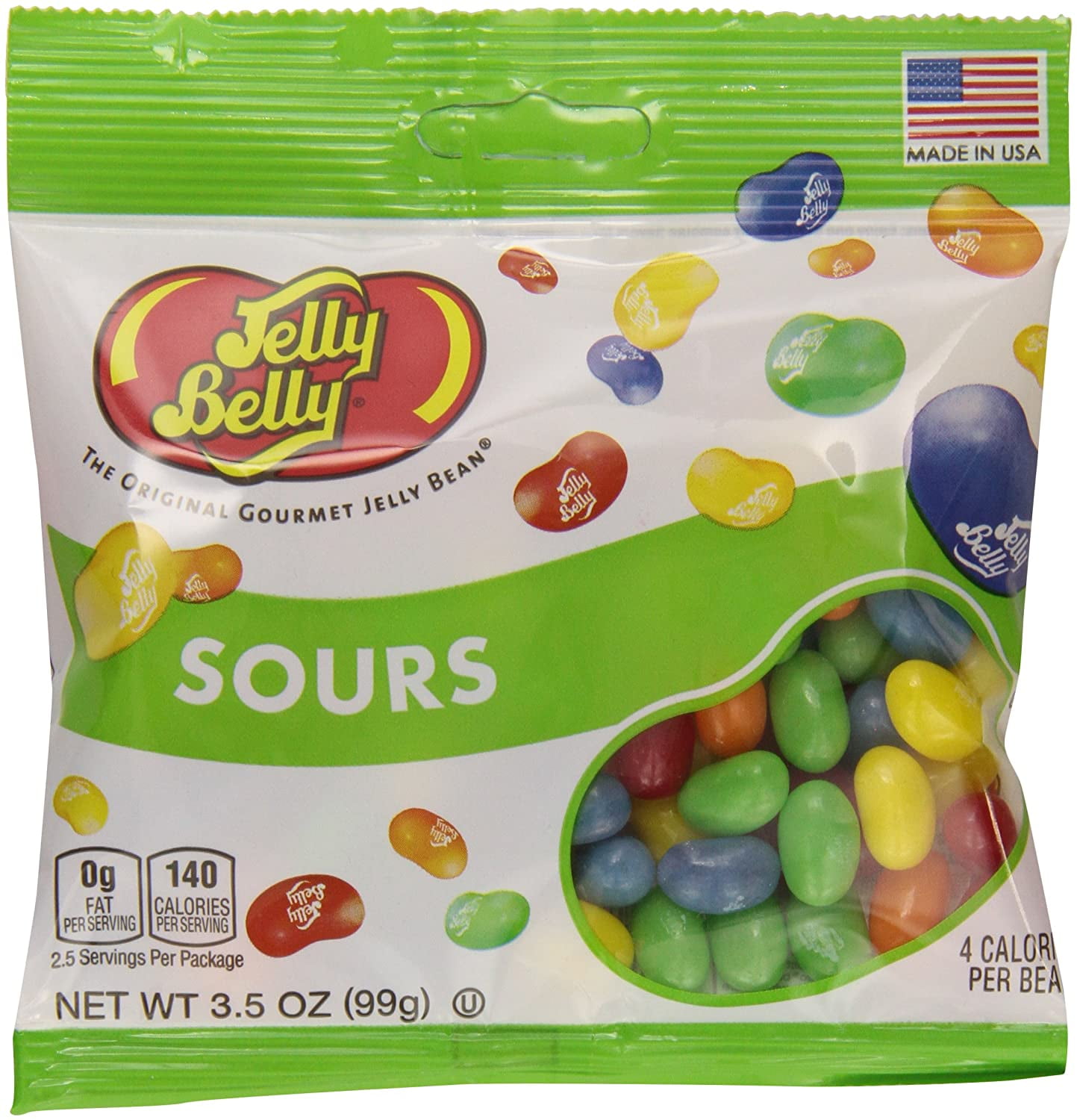 Sours Flavors Assorted Beans, 3.5 Ounce (Pack of 12) - Walmart.com