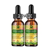 Soursop Bitters Liquid Drops with Irish Sea Moss, Black Seed oil, Soursop Graviola Leaves Extract - Soursop Multivitamin Complex Supports Antioxidant, Gut Cleanse & Immunity, 4 oz, 2 Pack