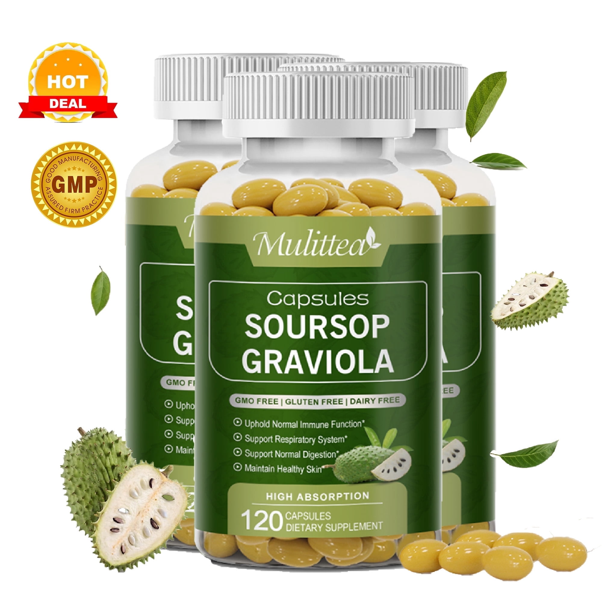 Graviola Soursop Guanabana Extract Anamu Llanten | Ubuy Graviola Soursop Guanabana Extract Anamu Llanten | Ubuy