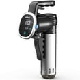thumbnail image 1 of Sous Vide Cooker, Wancle Thermal Immersion Circulator, with Recipe E-Cookbook, Accurate Temperature Digital Timer, Ultra-quiet, 850 Watts, 120V, Stainless Steel/Black, 1 of 7