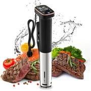 Sous Vide Machines, Immersion Circulators, Precision Cooker, with Recipe,Temperature and Time Digital Display Control, 1100W
