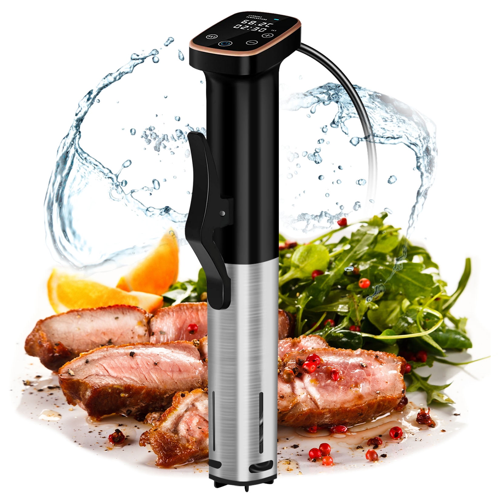 2 Lot Greater Goods Sous Vide Machines Powerful, Precise Sous Vide Cooker  1100 W