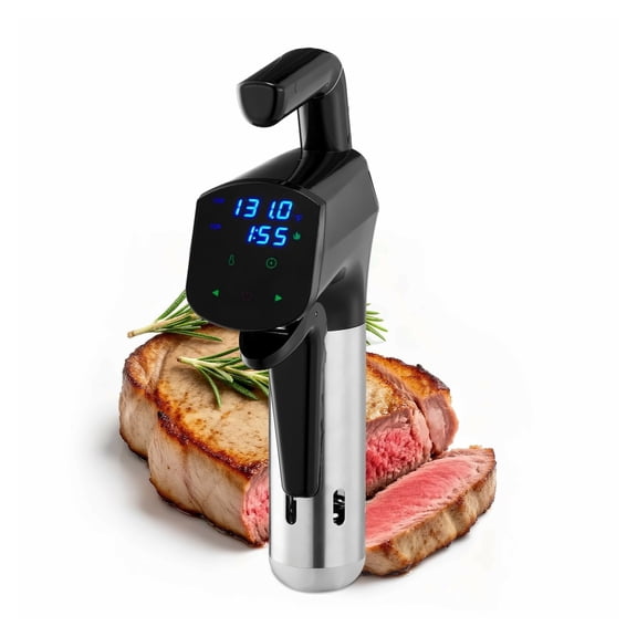 Sous Vide Precision Cooker 1100W, Immersion Circulator, LED Display, Secure Clamp, Temp & Timer Control, Professional Cooking Machine for Tender Juicy Results