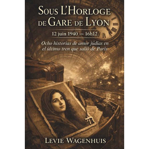 Sous l'Horloge de Gare de Lyon Bajo el Reloj de la Gare de Lyon: Ocho historias de amor judías en el último tren que salió de París, (Paperback)