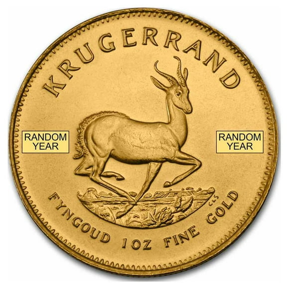 South Africa 1 oz Gold Krugerrand (Random Year)