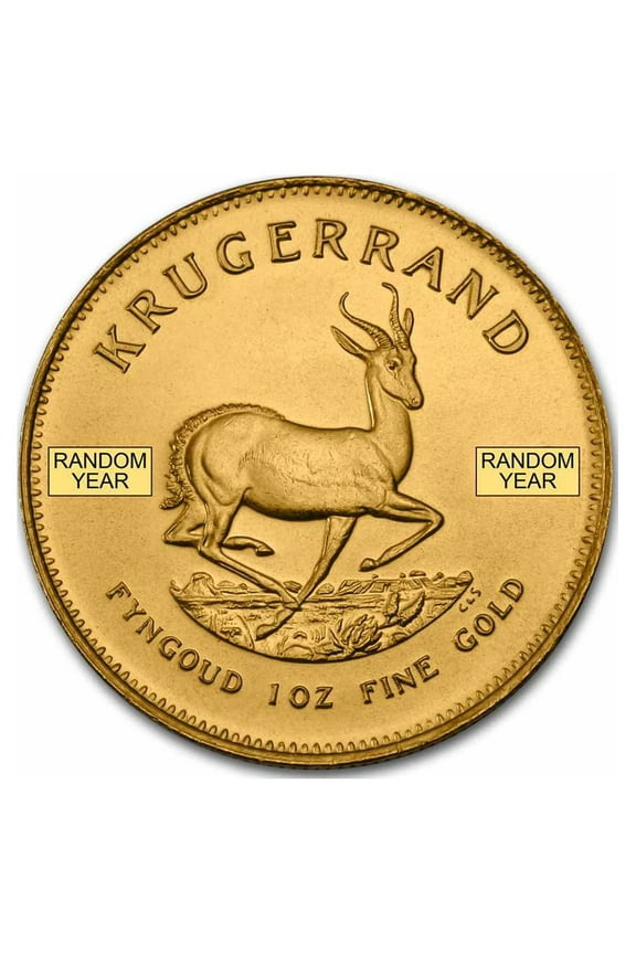 South Africa 1 oz Gold Krugerrand (Random Year)
