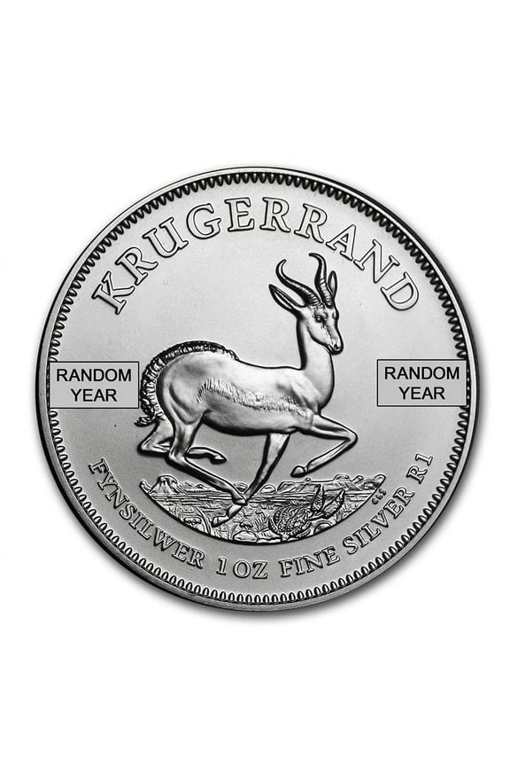 South Africa 1 oz Silver Krugerrand (Random)