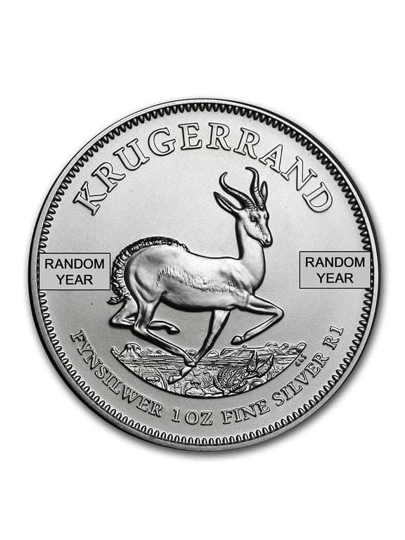 South Africa 1 oz Silver Krugerrand (Random)