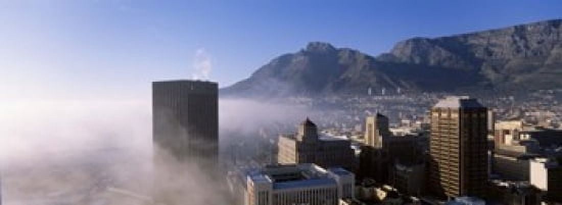 South Africa Cape Town and Table Mountain Canvas Art - Panoramic Images (18 x 7)