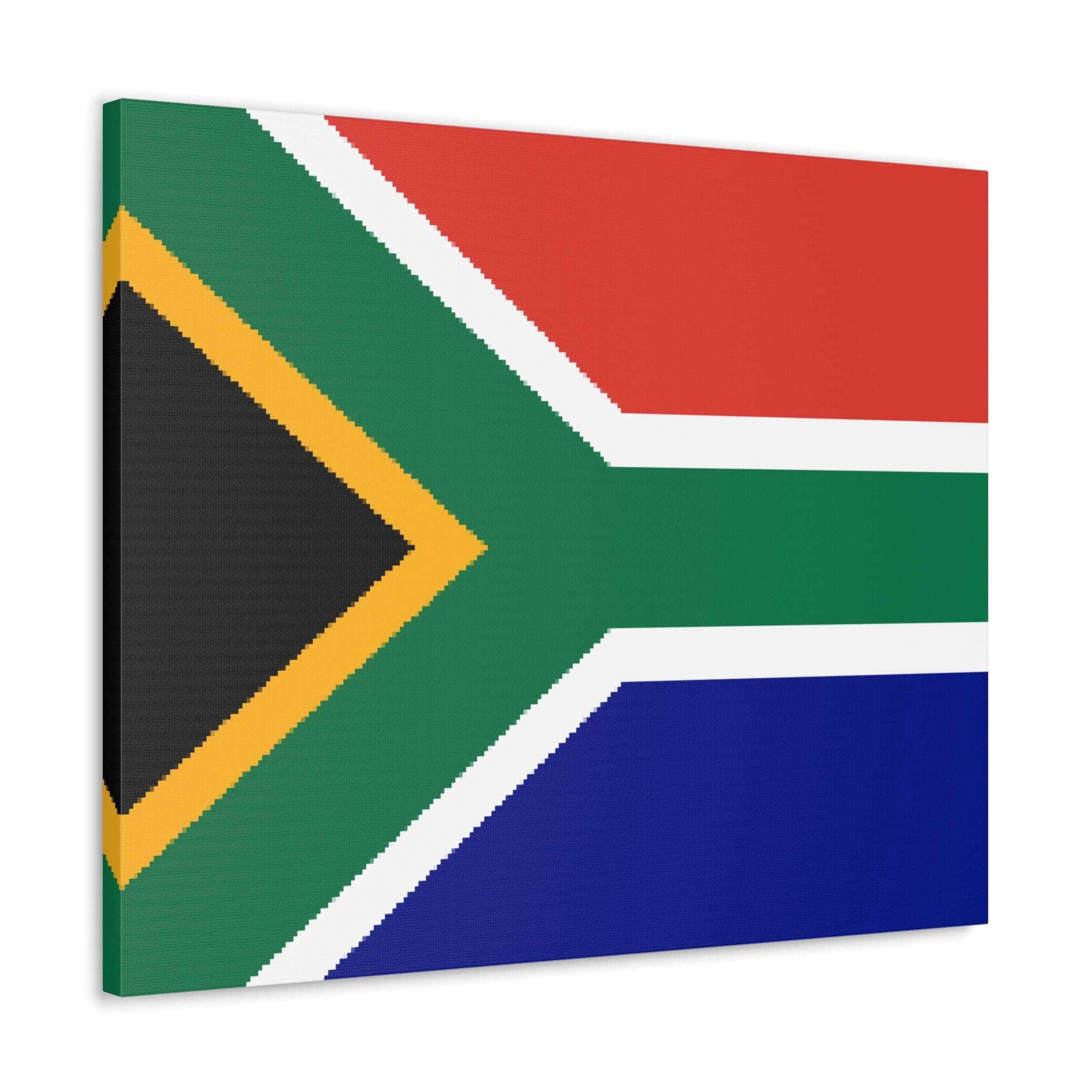 South Africa Country Flag Canvas Vibrant Wall Art Unframed Home Decor ...