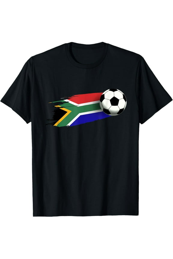 South Africa Flag Jersey South African Soccer Team T-Shirt