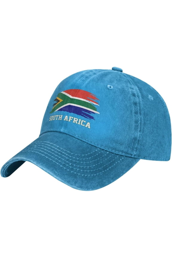South Africa Flag South African Denim Baseball Cap Cotton Men Adjustable Hat Patriotic Caps