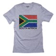 thumbnail image 1 of South Africa Flag - Special Vintage Edition Men's Grey T-Shirt, 1 of 2