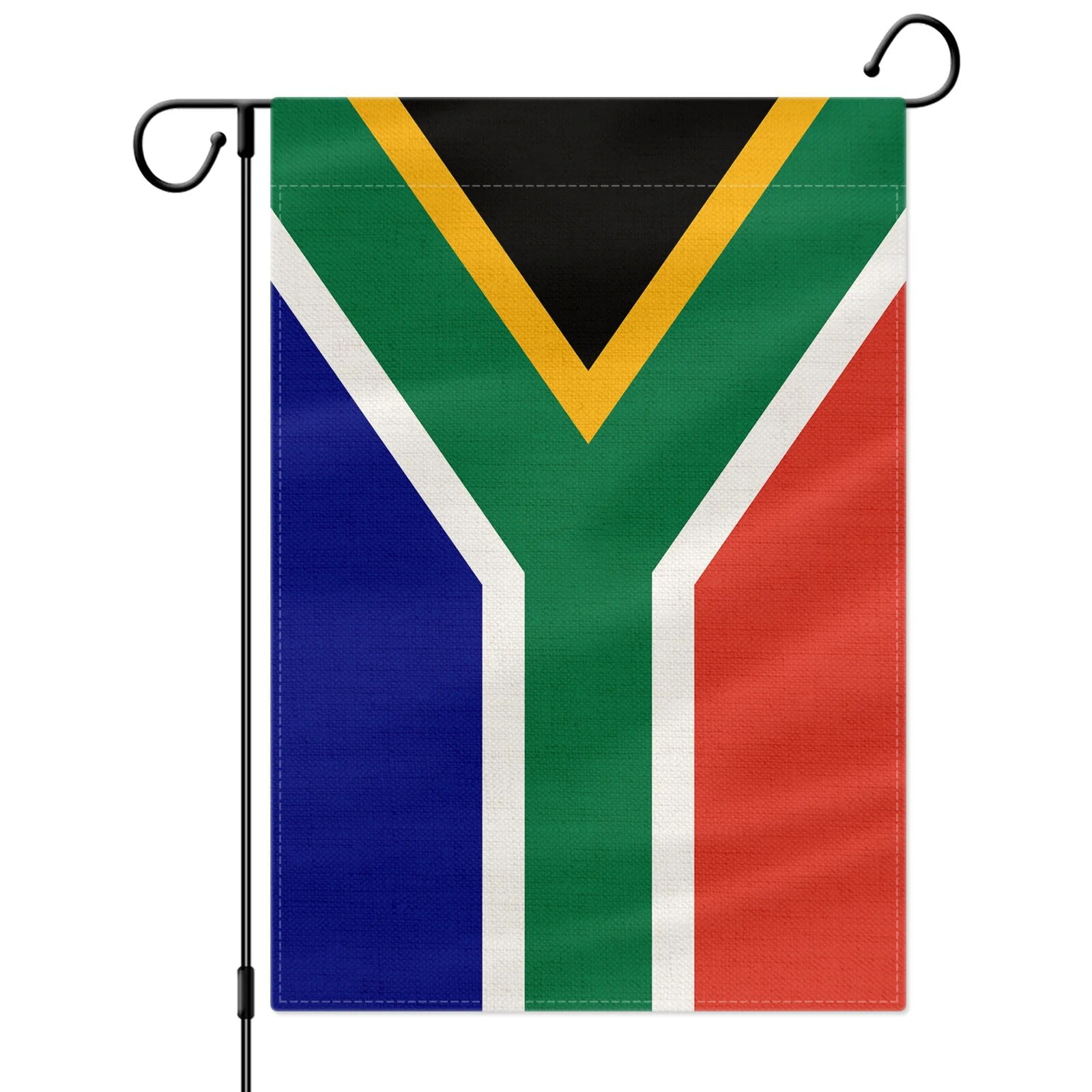 South Africa Garden Flag South African National Flag 12x18 Inch Double Sided Burlap For House 7596