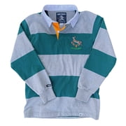 South Africa Grey Hoops Rugby Jersey - 2X-Large