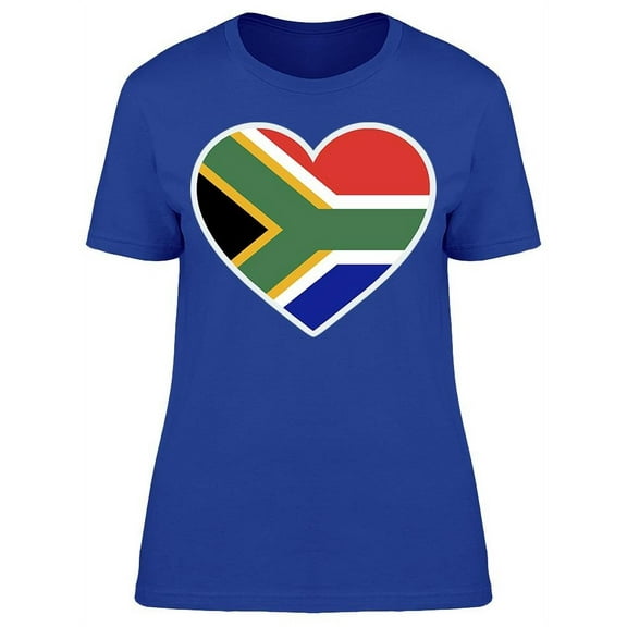 South Africa Heart T-Shirt Women -Image by Shutterstock, Female 3X-Large