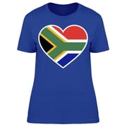 South Africa Heart T-Shirt Women -Image by Shutterstock, Female 3X-Large