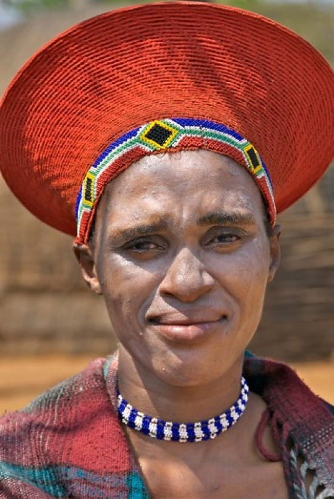 South Africa, KwaZulu Natal, Shakaland, Zulu tribe Poster Print by Jim