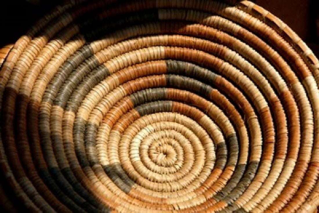 South Africa KwaZulu Natal Zulu baskets market Canvas Art - Jim Engelbrecht DanitaDelimont (35 x 24)