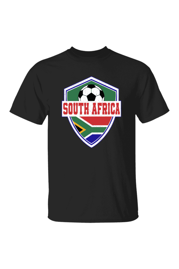 South Africa Pride Team South African Flag Fans National Souvenir T-shirt 1