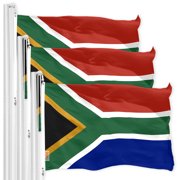 South Africa South African Flag 3x5FT 3-Pack 150D Printed Polyester By G128