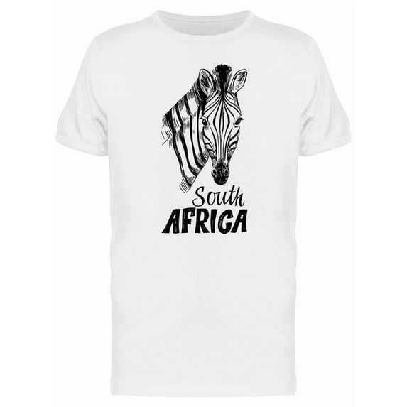 South Africa Zebra Sketch Tee Men's -Image by Shutterstock