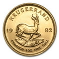 thumbnail image 1 of South African Mint 1982 1 oz Gold Krugerrand Coin, BU, 1 of 2