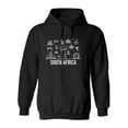 thumbnail image 1 of South African Things Doodle Hoodie Women -Image by Shutterstock, Female x-Large, 1 of 4