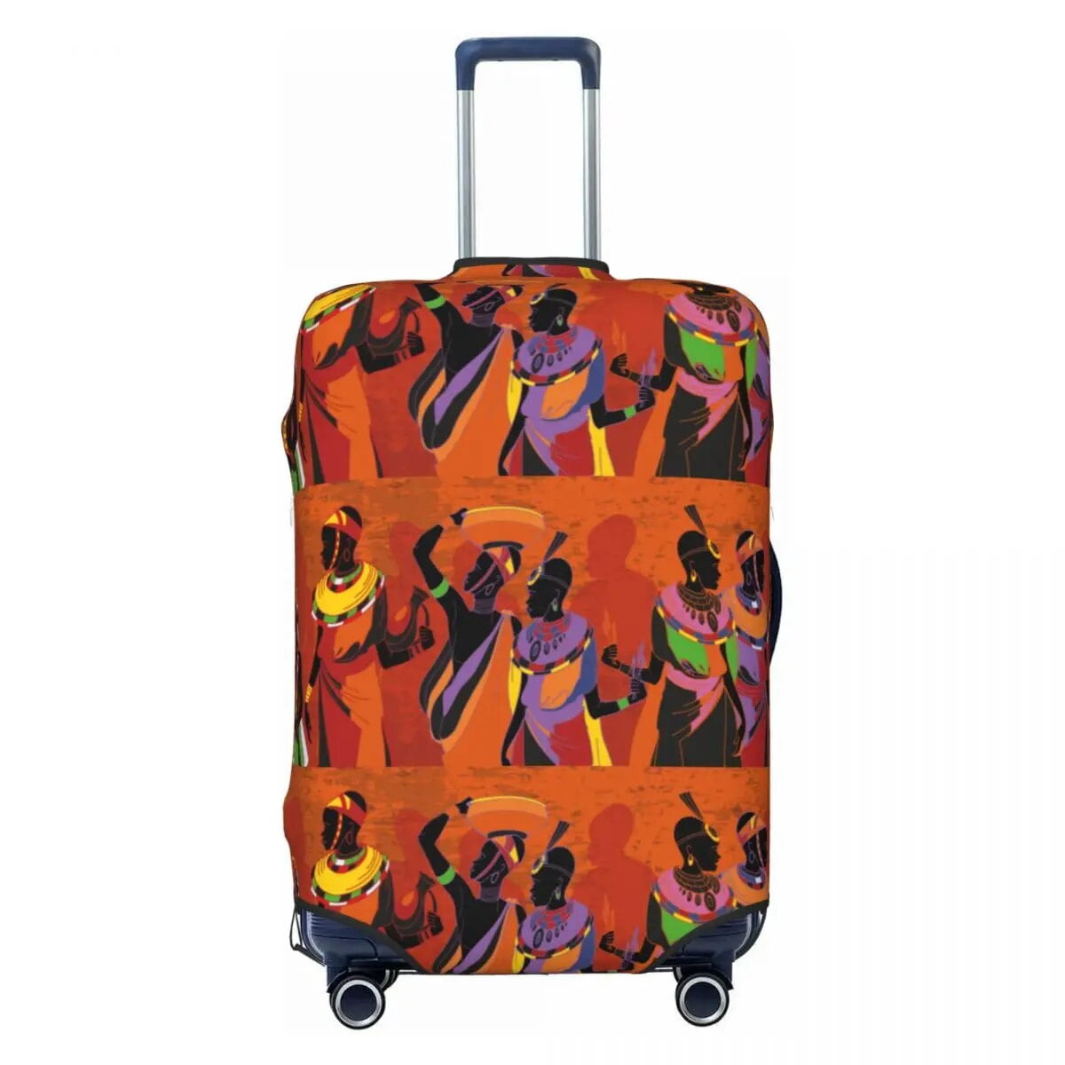 South African Traditional Dance Suitcase Cover Flight Food Tour