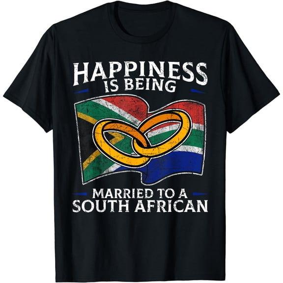 South African Wedding South Africa Roots RSA Flag Married T-Shirt mens t shirt,black,women,funny,misfits,men,journey,t-shirt