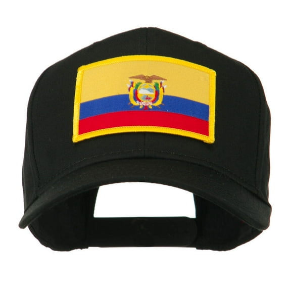 South America Flag Embroidered Patched Cap - Ecuador OSFM