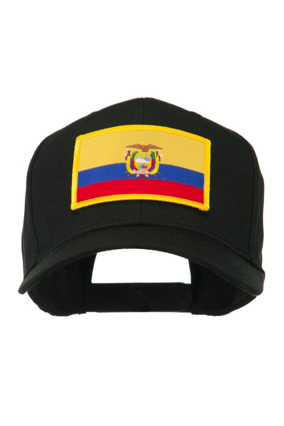 South America Flag Embroidered Patched Cap - Ecuador OSFM