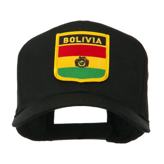 South America Flag Shield Patched Cap - Bolivia OSFM