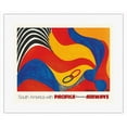 thumbnail image 1 of South America with Flying Colors - Pacifica International Airways - Vintage Airline Travel Poster c.1973 - Fine Art Rolled Canvas Print 16in x 20in, 1 of 4