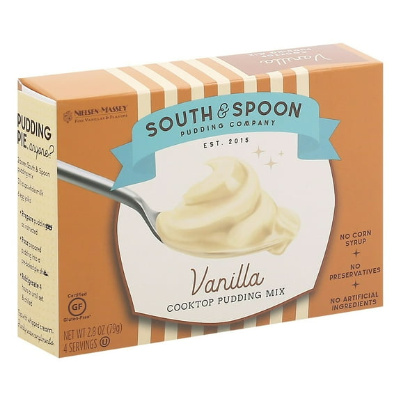 (Pack Of 12) South And Spoon Vanilla Pudding Mix 2.8 Oz