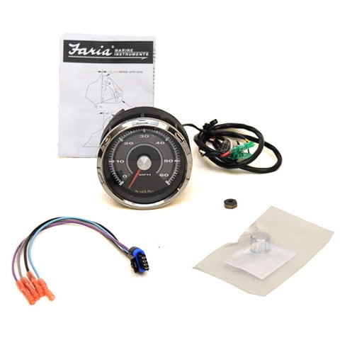 South Bay Boat Speedometer Gauge SEC007A | 3 3/8 Inch W/ Calibration