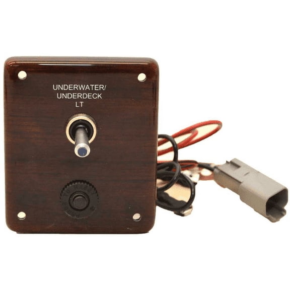 South Bay Pontoon Boat Switch Panel 64771 | 3 x 3 1/2 Inch Woodgrain