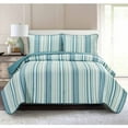 thumbnail image 1 of South Bay Stripe Quilt Set, 1 of 3